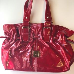 Dooney and Bourke Red Medium Chiara Bag